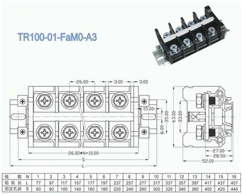 Разъем терминального блока барьера PCB