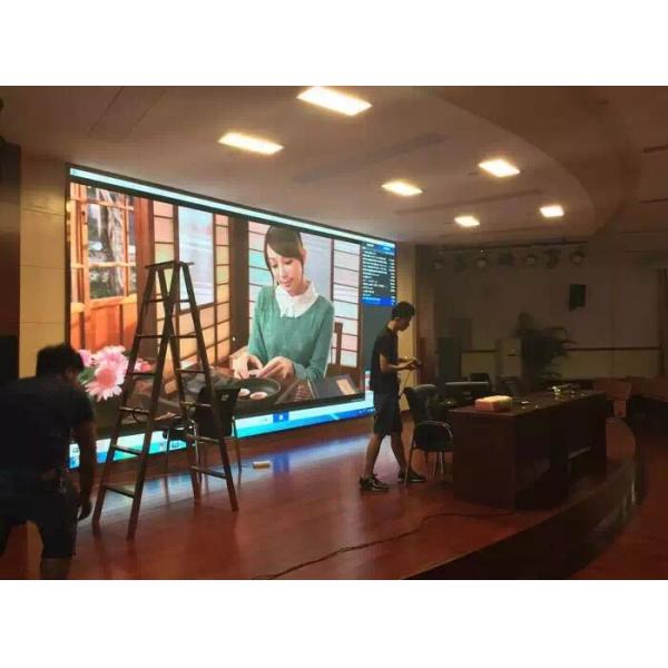 Stage Background Indoor Rental Led Screen / LED Video Panel High Resolution