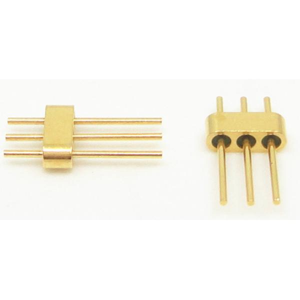 Kovar Multi-pin Headers Hermetic Glass To Metal Seal Connectors 7052 7070