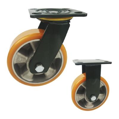 roda do rodízio de 880lbs capacidade 8 x 2, rodas de alumínio Wearable do rodízio