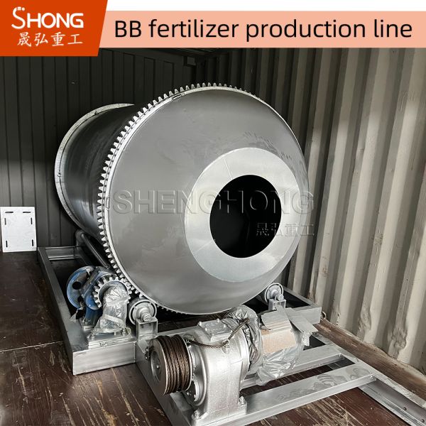 8-15t/H Automatic Bulk Blending BB Fertilizer Production Line with 12 Months Warranty