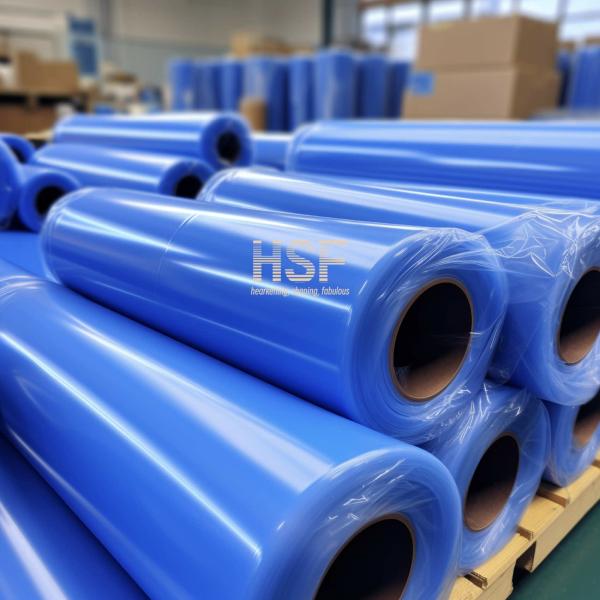 SGS HSF Opaque Blue CPP Silicone Coated Pet Release Film