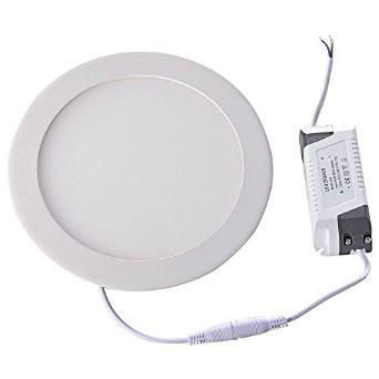 Indoor Led Flat Panel Ceiling Lights 12Watt Embedded Cold White 50 / 60Hz