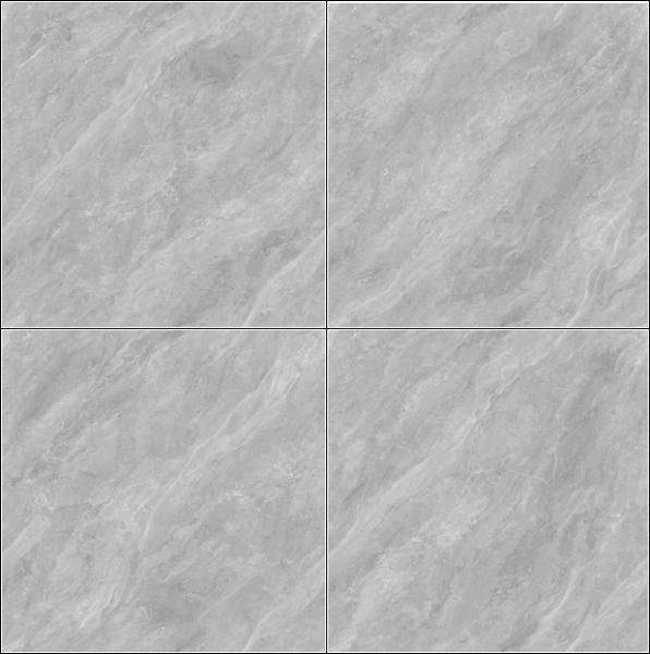 Gray Polished Glazed Porcelain Tiles 800x800mm for Indoor Floors