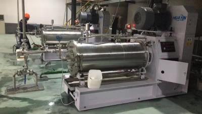 250L Non Explosion Wet Milling Equipment  75KW Mill Grinding Machine
