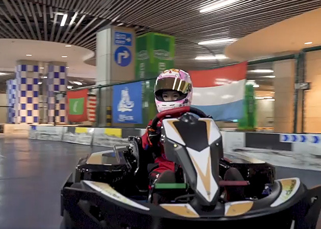 Участвовать в гонке представления 3.5KW*2 крытый идет Karts для взрослых 90km/H