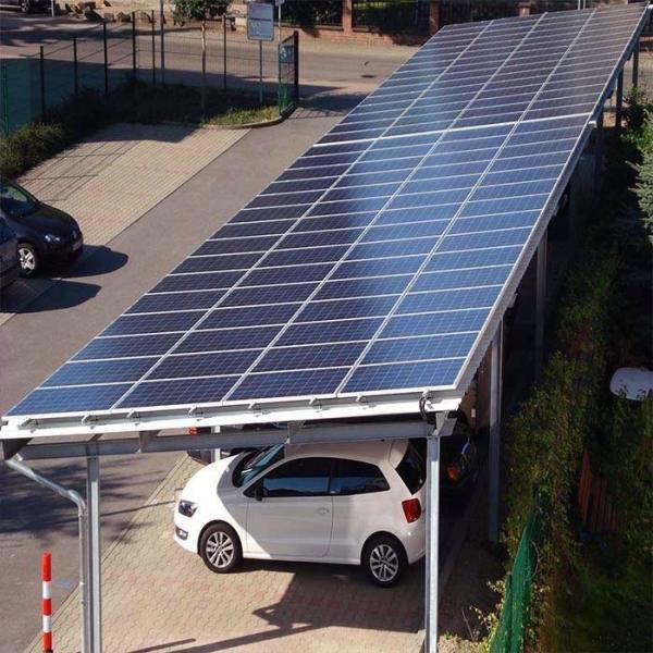 система установки PV структуры солнечного кронштейна системы земного автопарка пяди 5000mm солнечная устанавливая солнечная