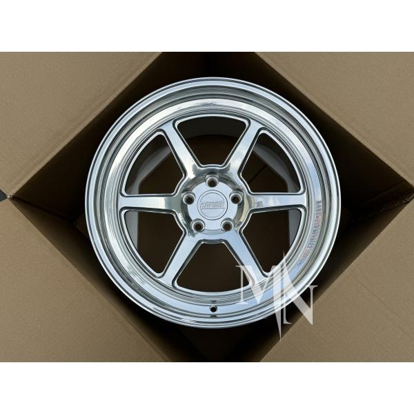 5x114.3 Forge Auto Wheels For Nissan 350Z 370Z Polished Silver Finish