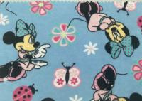 Tela Napped dobro tecida algodão 100% Mickey Cartoon Print da flanela