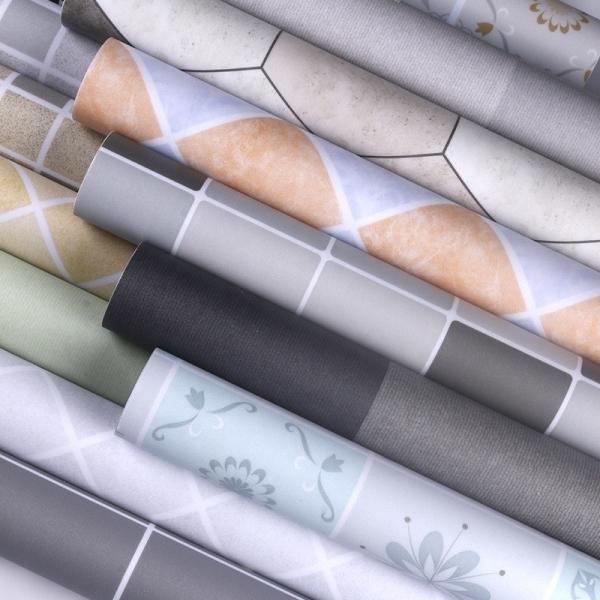 Waterproof Adhesive Floor PVC Sticker Modern Vinyl Sticker Flooring