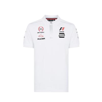 Custom Embroidery Soft Breathable Cotton Elastane Travel Agency Polo T Shirt For Men