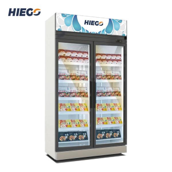 Refrigerador de vidro fresco 1000L da porta da cerveja fria comercial de Pepsi do congelador da bebida
