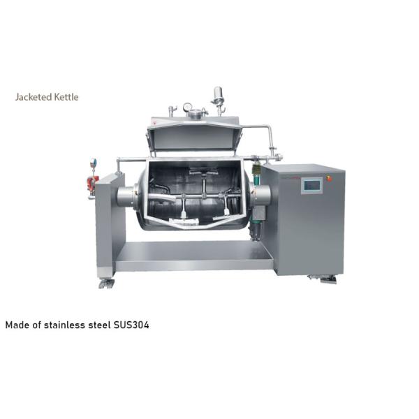Red Bean Paste Vacuum Jacketed Kettle with 100-600L Capacity and Horizontal Agitator