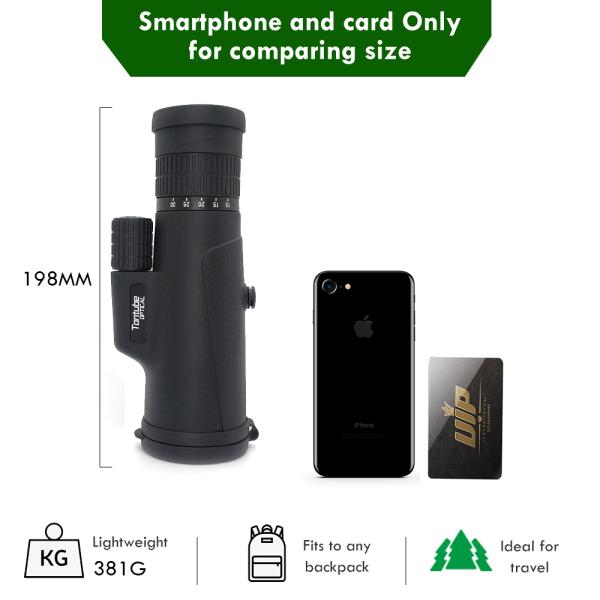 телескоп Monocular объема увеличения 10-30X42 водоустойчивый для смартфона