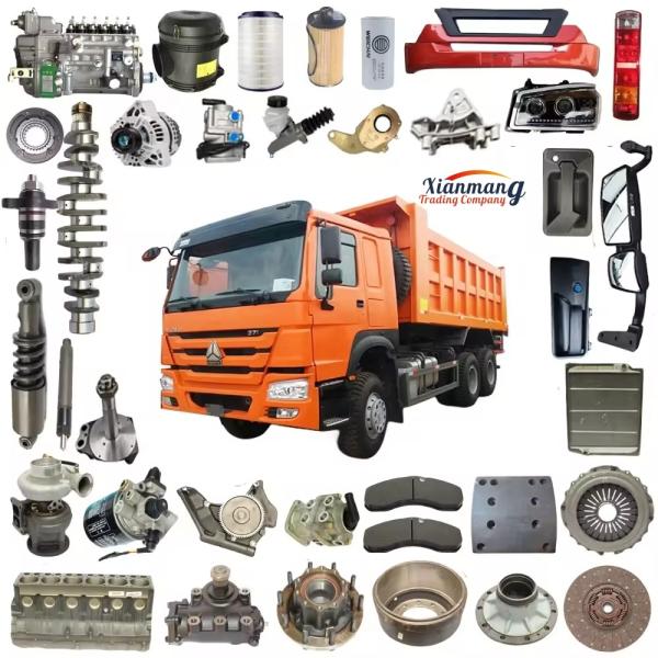 SINOTRUK HOWO A7 T7 T7H T5G Truck Spare Parts Include Clutch Master Cylinder Alternator Clutch Plate