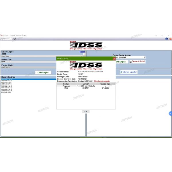 Все в одном аппаратные и программные решения для диагностики и ремонта Isuzu Diagnostic Services IDSS Transmission Inspec