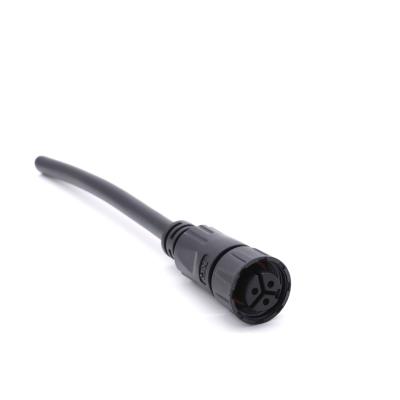 Outdoor 2 Pin Waterproof LED Connector , IP67 Waterproof Cord Connector