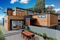 Casa pré-fabricada pronta. Casas modulares de 4 quartos. Instalação portátil e fácil.