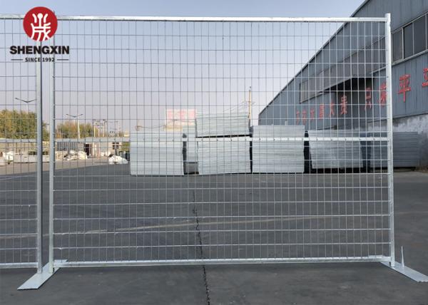 Width 3000mm Temporary Movable Fencing Galvanized Welded Wire Mesh Canada