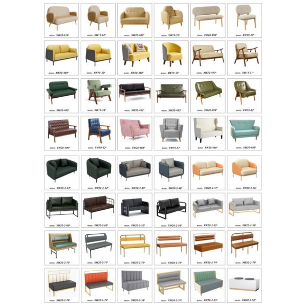Luxury Interior Design Ideas Restaurant Furniture Steakhouse Booth Sofa Seating Hot Selling