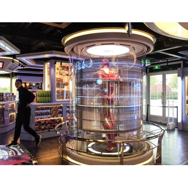 Transparent LED Display Digital LED Screen Full Color Panel Glass Signage