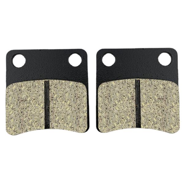 CE Motor Bike Brake Pads Low Noice FF Friction Level For Honda GY6-125T DIO50 KYMCO PIAGGIO GY125A