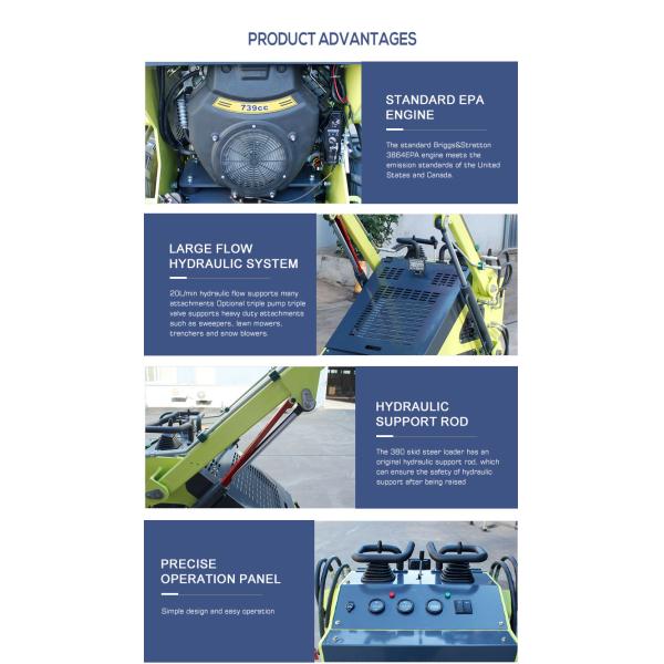 Доступный микроэлектрический скользящий погрузчик CE одобренный малый погонный сдвиговый погрузчик
