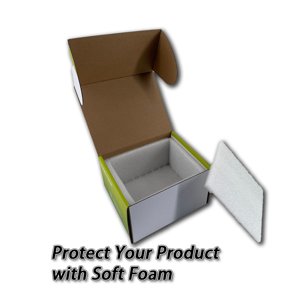 New Original Recyclable Corrugated Automotive Parts Packaging Boxes Custom Logo Embossed and Matt Laminated Folder Type