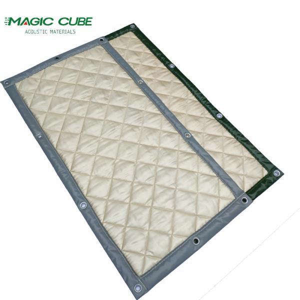 Eco Friendly Noise Cancelling Fence PVC Tarpaulin And Fabric Surface Finished