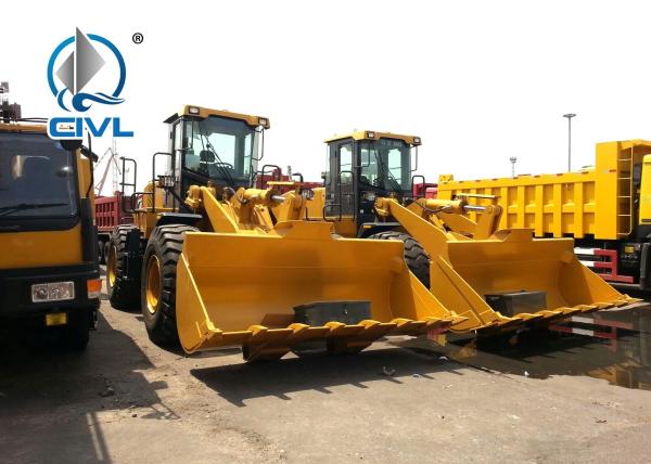 Model LW300KV Compact Wheel Loader With Bucket Volume 1.5-2.5CBM, Loading 3000kgs, 92KW Engine Power