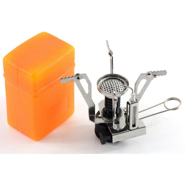 Power Coated Portable Mini Camping Gas Stove Butane Gas Burner for Outdoor Camping