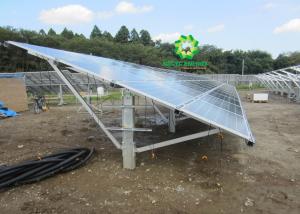 Adjustable Solar Single Pole Structure 2020 Solar Panel Ground Pole Mounting