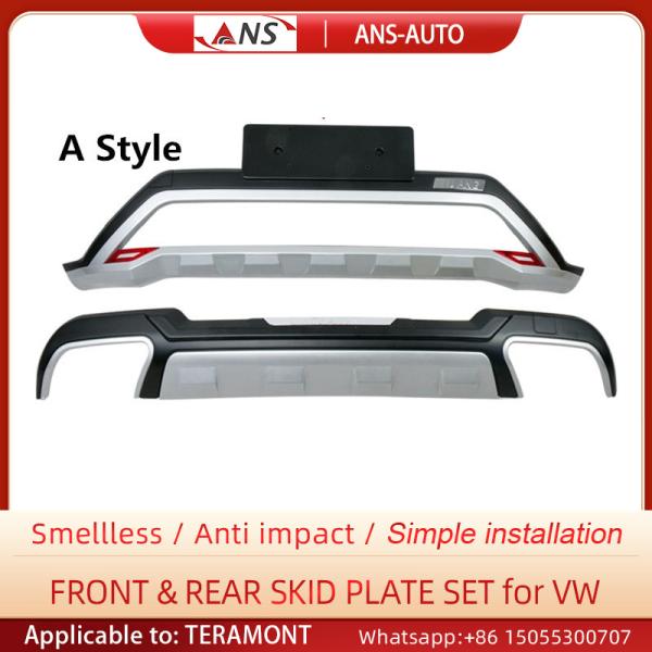 Volkswagen Teramont 2017 ABS Car Front And Back Bumper Guard For Protection