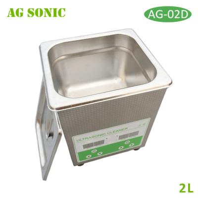líquido de limpeza ultrassônico médico caloroso digital/banho de 2L 60W com cesta do SUS