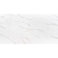 Détails d'or de Calacatta Très bon Quartz Surface 2/3 Cm Vanité de salle de bain Résistance à la flexion 40-70