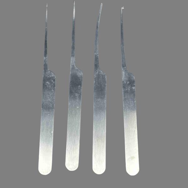 Stainless Steel Locksmith Tools 4pcs Professional Car Locksmith Tools