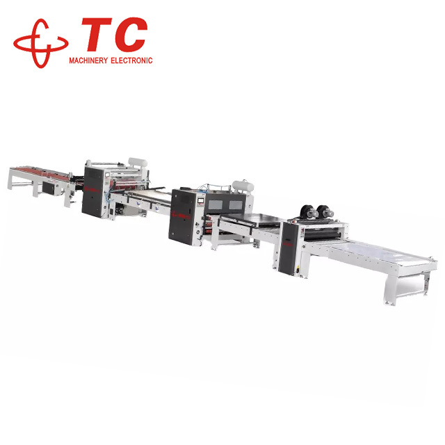 TC Automatic Multifunctional Pur Glue Plastic Film Lamination Machine