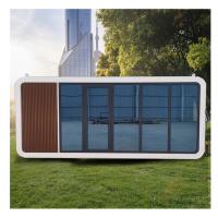 Cabane préfabriquée contemporaine de 20 pieds et 40 pieds, pod de travail mobile Apple pour bureau