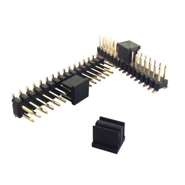 2.0mm Pitch Dual Row SMT Pin Header, With/Without Locating Post, Custom Pin Length