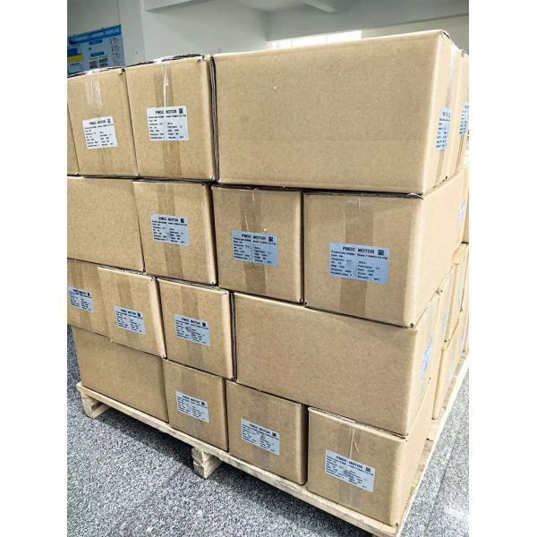 Permanent Magnet DC Motor 12V 1HP Rated Speed 1750 RPM 56c Flange Electric Motor