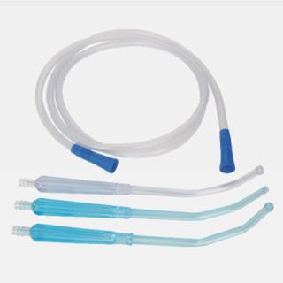 Medical Clear Soft Non - Toxic PVC Suction Connecting Tube With Yankauer Handle WL3009