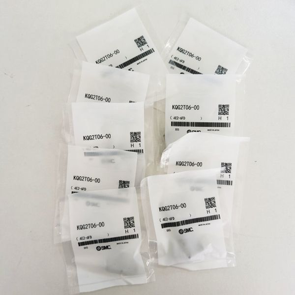 KQG2T06-00 Nitrile Rubber Seal Material Pneumatic Tee Fitting Single Action One Touch Couplings 3 MPa Proof Pressure Air Line Connector