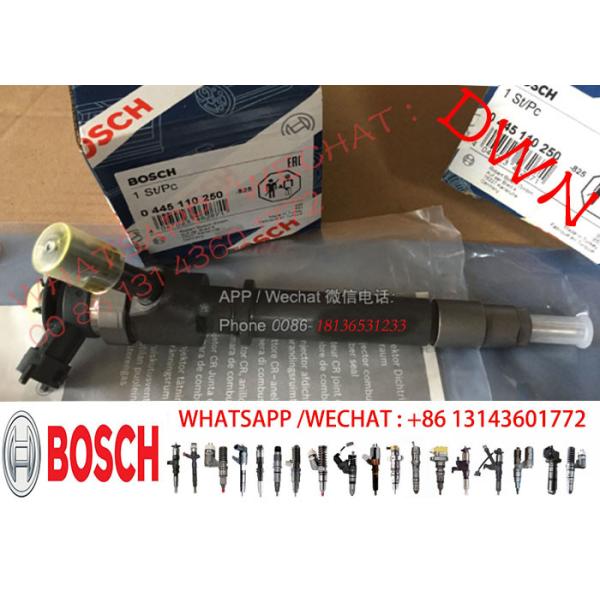 Инжектор 0445110250 BOSCH НЕПОДДЕЛЬНЫЙ И СОВЕРШЕННО НОВЫЙ топлива 0445110250 для MAZDA BT-50 WLAA13H50