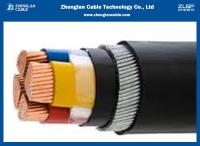OIN 9001 2015 du cable électrique de basse tension de CU/XLPE/PVC/SWA/PVC 4x50sqmm