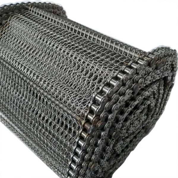 High Temperature Resistance Stainless Steel Conveyor Belt with Customized Size for Food Grade Applications