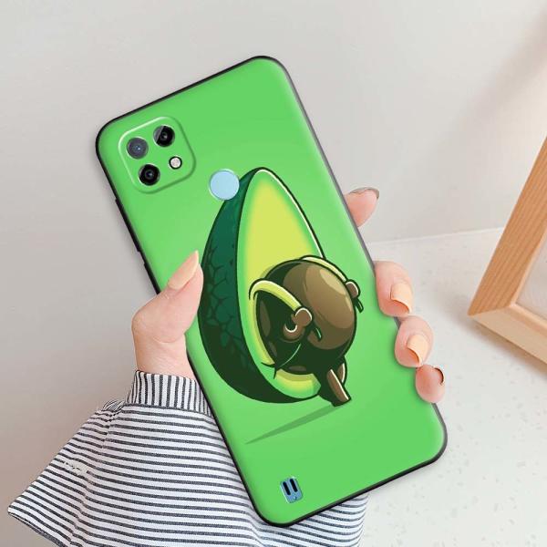 OPPO Realme C21 Soft Cell Phone Protective Covers Flower Style