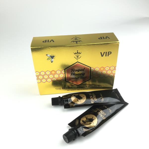 Saco de plástico erval natural de 100% Honey Sachet Packaging Bee Jelly