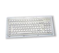 SUS304 Stainless Steel Panel Mount Keyboard Industrial Keyboard IP65 waterproof KIOSK