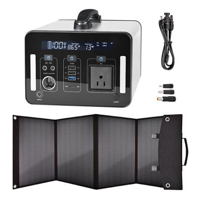 1000wh 270000mah Lithium Battery Portable Solar Generator