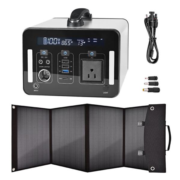 1000wh 270000mah Lithium Battery Portable Solar Generator